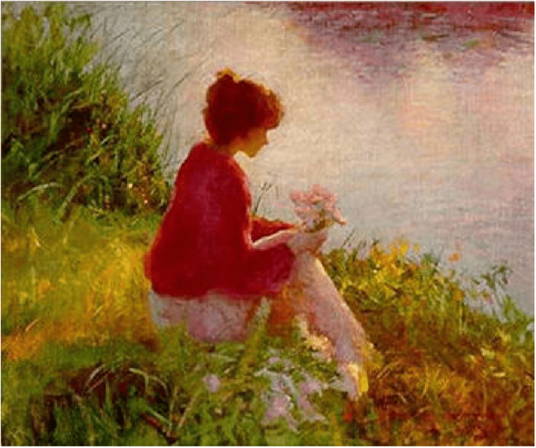 Don Hatfield Artist Signed Limited Edition Serigraph on paper:"Silent Reflections"