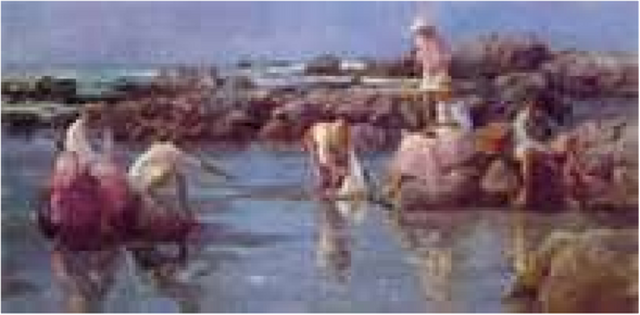 Don Hatfield Artist Signed Limited Edition Serigraph on paper:"The Sailboat" | Out of Stock