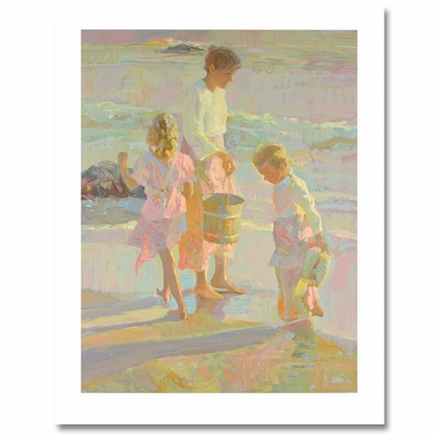 Don Hatfield Limited Edition Serigraph Print: "Daughters" Don Hatfield Limited Edition Serigraph Print: "Daughters"