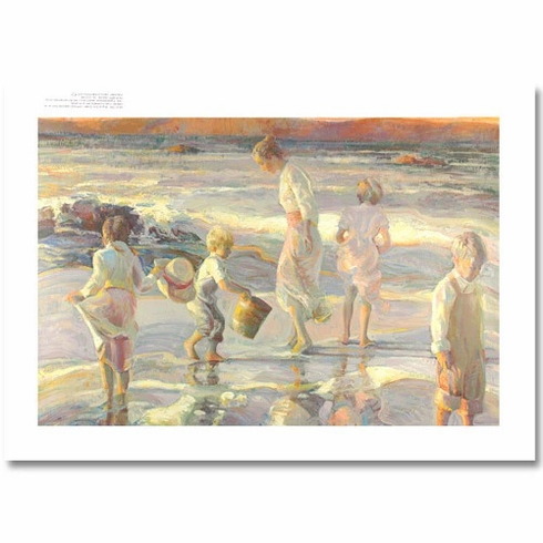 Don Hatfield Limited Edition Serigraph Print: "Frolicking At The Seashore" Don Hatfield Limited Edition Serigraph Print: "Frolicking At The Seashore"