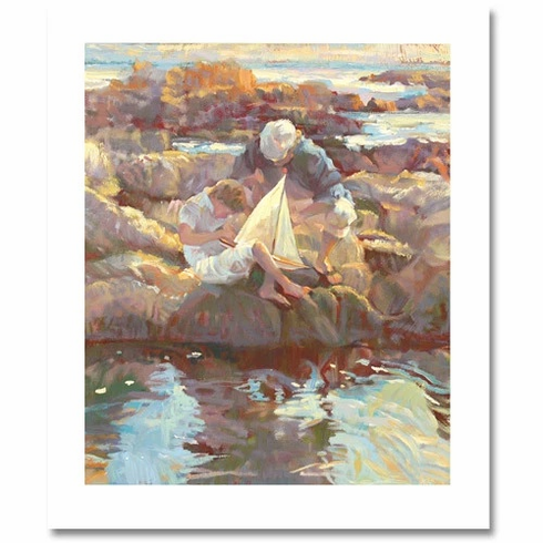 Don Hatfield Limited Edition Serigraph Print: "Maiden Voyage" Don Hatfield Limited Edition Serigraph Print: "Maiden Voyage"
