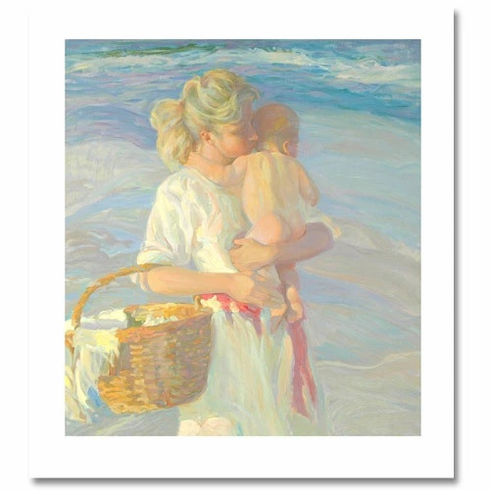 Don Hatfield Serigraph Print: "Cherished One"