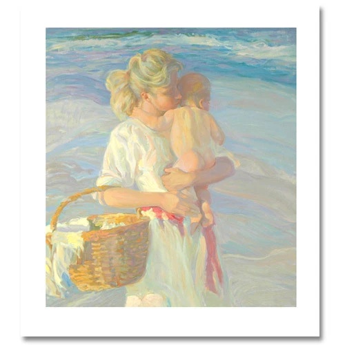 Don Hatfield Serigraph Print: "Cherished One"