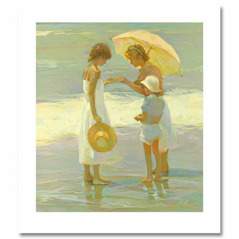 Don Hatfield Serigraph Print: "Friends"