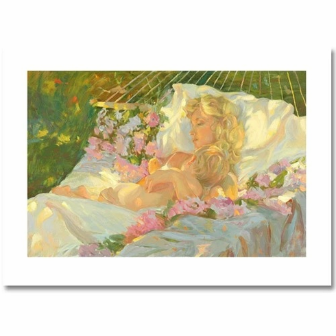 Don Hatfield Serigraph Print: "Gentle Touch"