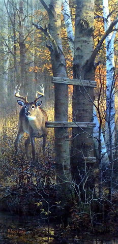 Don Kloetzke Print-Signed and Numbered:"The Buck Stops Here"