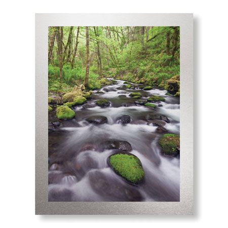 Donald Paulson Limited Edition Ready to Hang Giclee on Brushed Aluminum: "Columbia River Gorge II"