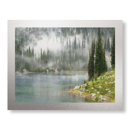 Donald Paulson Limited Edition Ready to Hang Giclee on Brushed Aluminum: "Kiss of Rain"