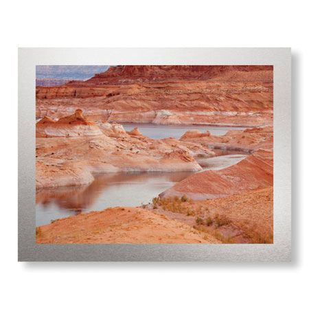 Donald Paulson Limited Edition Ready to Hang Giclee on Brushed Aluminum: "Labyrinth Rock"