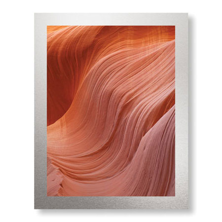 Donald Paulson Limited Edition Ready to Hang Giclee on Brushed Aluminum: "Lower Antelope Canyon III"