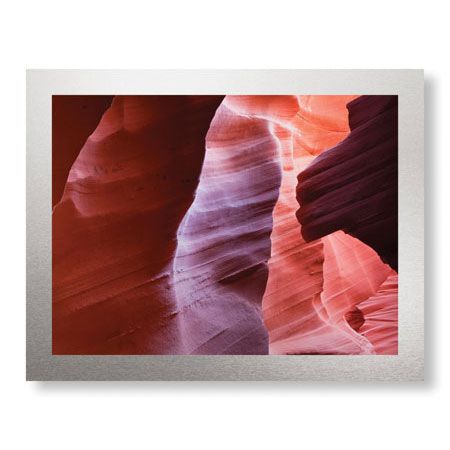 Donald Paulson Limited Edition Ready to Hang Giclee on Brushed Aluminum: "Lower Antelope Canyon IV"