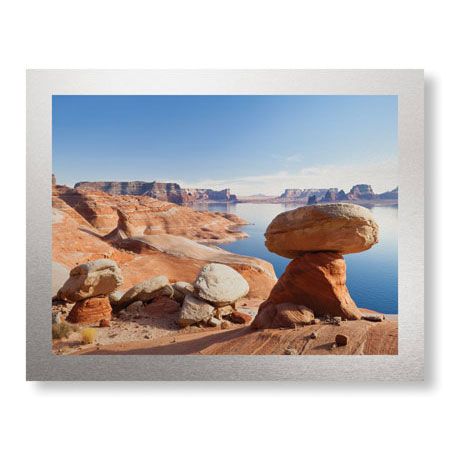 Donald Paulson Limited Edition Ready to Hang Giclee on Brushed Aluminum: "Padre Bay I"