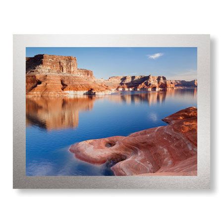 Donald Paulson Limited Edition Ready to Hang Giclee on Brushed Aluminum: "Padre Bay II"