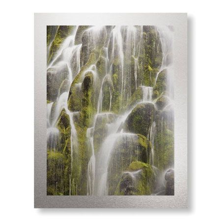 Donald Paulson Limited Edition Ready to Hang Giclee on Brushed Aluminum: "Proxy Falls I"
