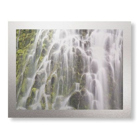 Donald Paulson Limited Edition Ready to Hang Giclee on Brushed Aluminum: "Proxy Falls IV"