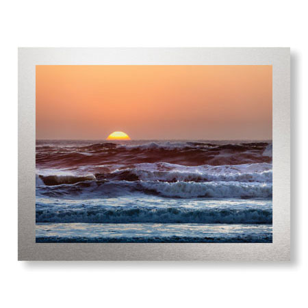 Donald Paulson Limited Edition Ready to Hang Giclee on Brushed Aluminum: "Susnet Devils Punchbowl"