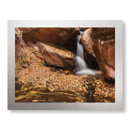 Donald Paulson Limited Edition Ready to Hang Giclee on Brushed Aluminum: "Zion National Park I"