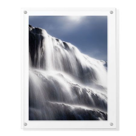 Donald Paulson Limited Edition Ready to Hang Giclee on Clear Acrylic: "Dawson Falls I"