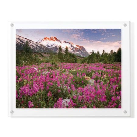 Donald Paulson Limited Edition Ready to Hang Giclee on Clear Acrylic: "Fairweather Range II"