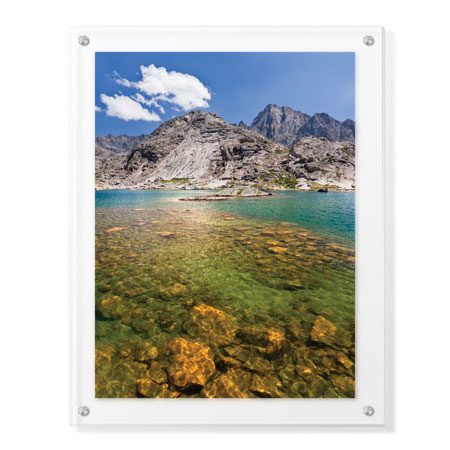 Donald Paulson Limited Edition Ready to Hang Giclee on Clear Acrylic: "Indian Basin II"