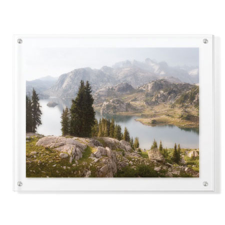 Donald Paulson Limited Edition Ready to Hang Giclee on Clear Acrylic: "Isand Lake II"