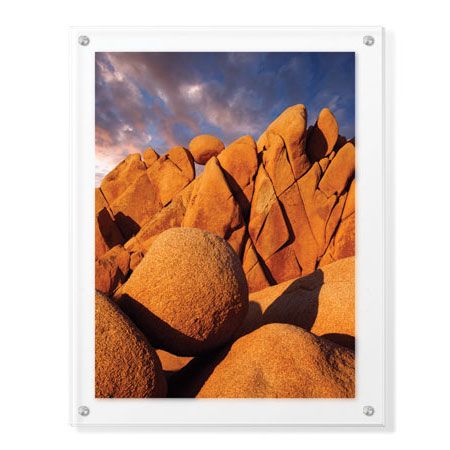 Donald Paulson Limited Edition Ready to Hang Giclee on Clear Acrylic: "Joshua Tree Sunset I"