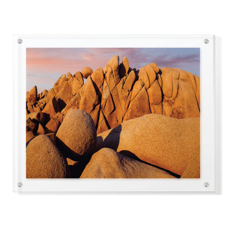 Donald Paulson Limited Edition Ready to Hang Giclee on Clear Acrylic: "Joshua Tree Sunset II"