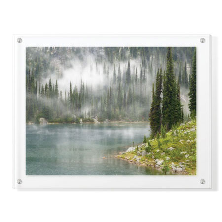 Donald Paulson Limited Edition Ready to Hang Giclee on Clear Acrylic: "Kiss of Rain"