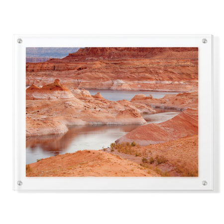 Donald Paulson Limited Edition Ready to Hang Giclee on Clear Acrylic: "Labyrinth Rock"