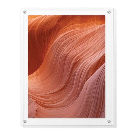 Donald Paulson Limited Edition Ready to Hang Giclee on Clear Acrylic: "Lower Antelope Canyon III"
