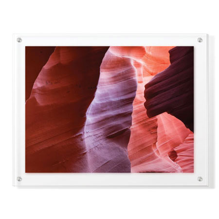Donald Paulson Limited Edition Ready to Hang Giclee on Clear Acrylic: "Lower Antelope Canyon IV"