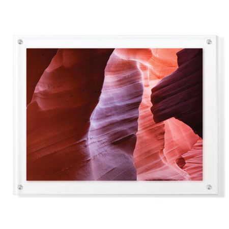 Donald Paulson Limited Edition Ready to Hang Giclee on Clear Acrylic: "Lower Antelope Canyon IV"