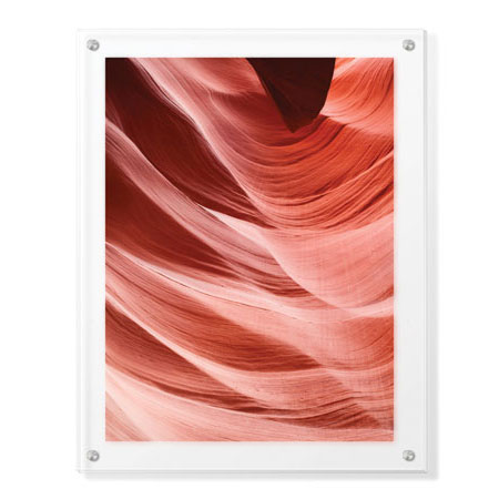 Donald Paulson Limited Edition Ready to Hang Giclee on Clear Acrylic: "Lower Antelope Canyon V"