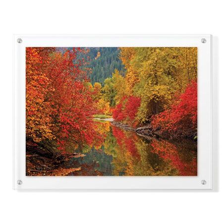 Donald Paulson Limited Edition Ready to Hang Giclee on Clear Acrylic: "Nason Creek IV"