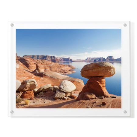 Donald Paulson Limited Edition Ready to Hang Giclee on Clear Acrylic: "Padre Bay I"