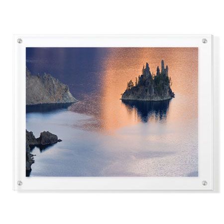 Donald Paulson Limited Edition Ready to Hang Giclee on Clear Acrylic: "Phantom Ship Island"