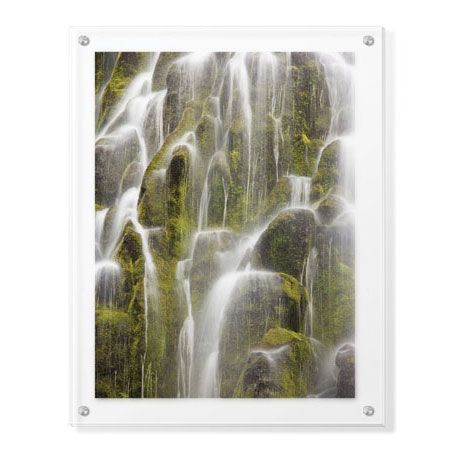 Donald Paulson Limited Edition Ready to Hang Giclee on Clear Acrylic: "Proxy Falls I"