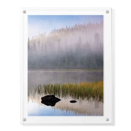 Donald Paulson Limited Edition Ready to Hang Giclee on Clear Acrylic: "Scott Lake"