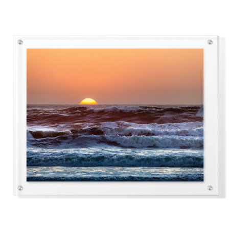 Donald Paulson Limited Edition Ready to Hang Giclee on Clear Acrylic: "Susnet Devils Punchbowl"