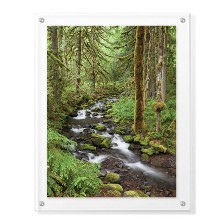 Donald Paulson Limited Edition Ready to Hang Giclee on Clear Acrylic: "Wine Creek I"
