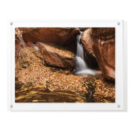 Donald Paulson Limited Edition Ready to Hang Giclee on Clear Acrylic: "Zion National Park I"