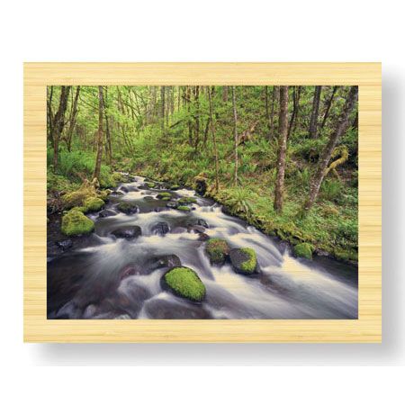 Donald Paulson Limited Edition Ready to Hang Giclee on Sustainable Bamboo: "Columbia River Gorge I"