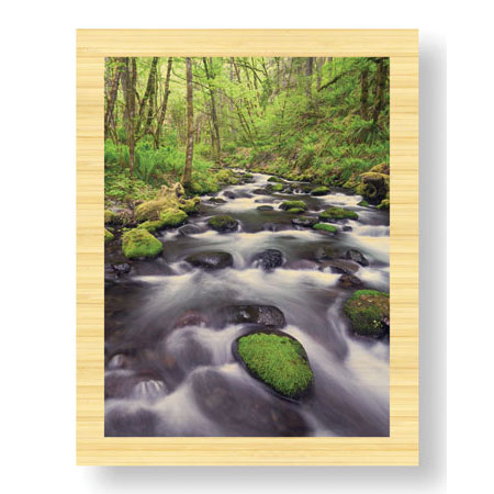 Donald Paulson Limited Edition Ready to Hang Giclee on Sustainable Bamboo: "Columbia River Gorge II"