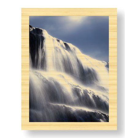 Donald Paulson Limited Edition Ready to Hang Giclee on Sustainable Bamboo: "Dawson Falls I"