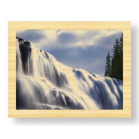 Donald Paulson Limited Edition Ready to Hang Giclee on Sustainable Bamboo: "Dawson Falls II"