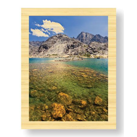 Donald Paulson Limited Edition Ready to Hang Giclee on Sustainable Bamboo: "Indian Basin II"