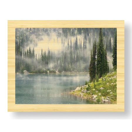 Donald Paulson Limited Edition Ready to Hang Giclee on Sustainable Bamboo: "Kiss of Rain"