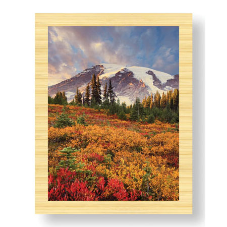 Donald Paulson Limited Edition Ready to Hang Giclee on Sustainable Bamboo: "Paradise in Fall"