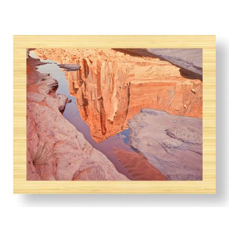 Donald Paulson Limited Edition Ready to Hang Giclee on Sustainable Bamboo: "Ribbon Canyon"