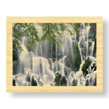 Donald Paulson Limited Edition Ready to Hang Giclee on Sustainable Bamboo: "Romona Falls II"